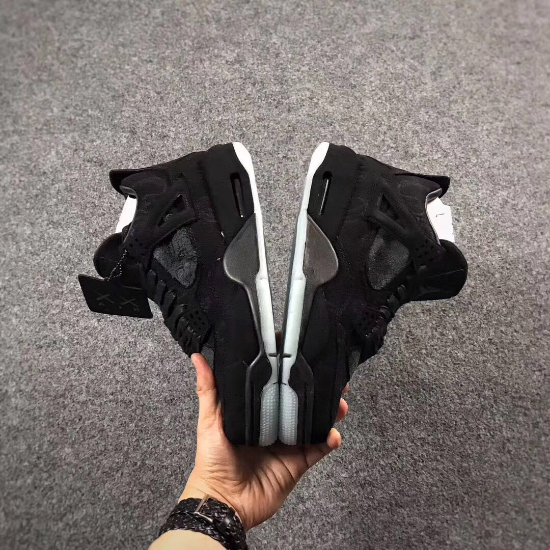 2017 Women KAWS x Jordan Black Shoes - Click Image to Close